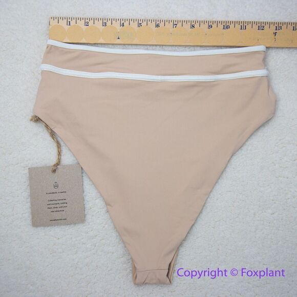 NEW Stone fox swim free people juniper high waisted bikini‎ bottoms, size M - Picture 11 of 15